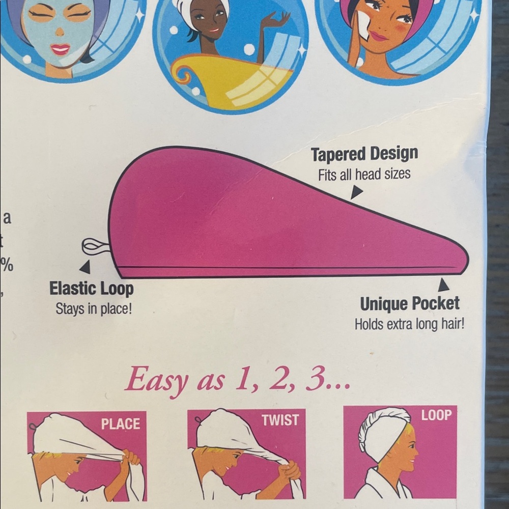 Turbie Twist Microfiber Hair Towel - Picture 3 of 3